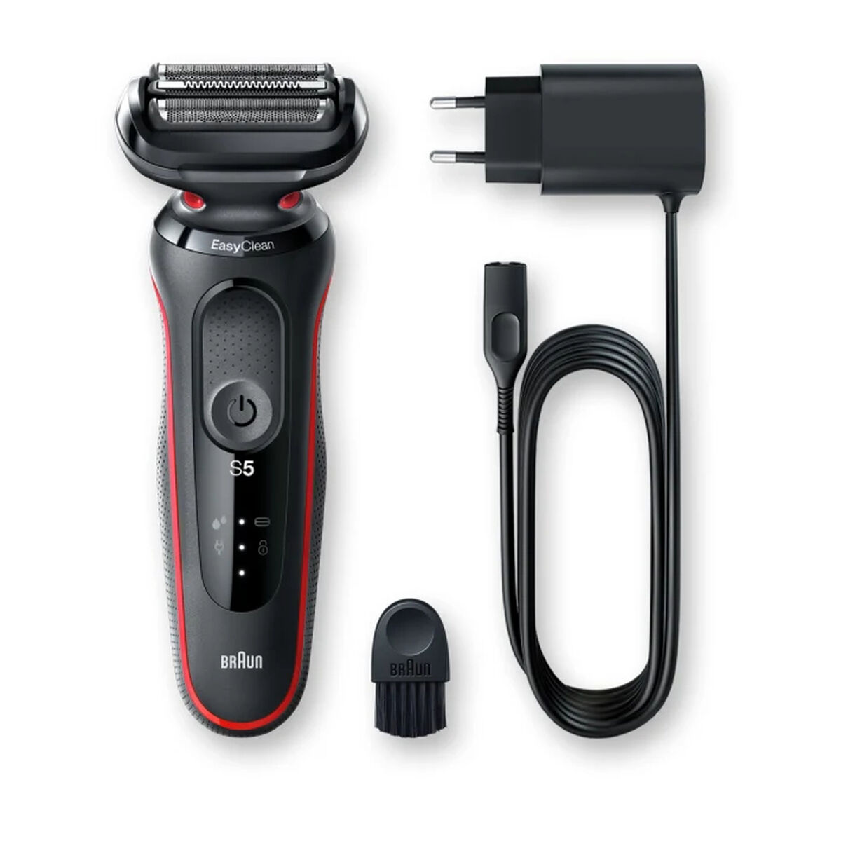 Elektrisk Barbermaskin Braun 51-B1000s Rød